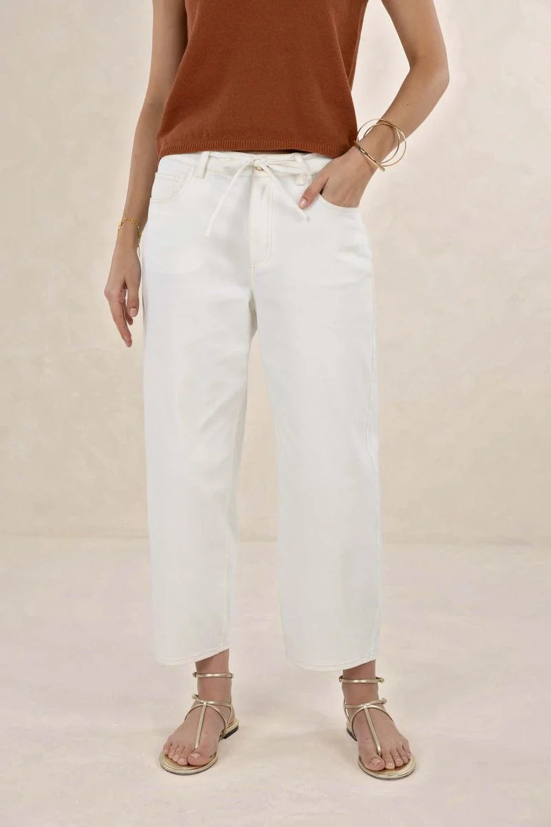 Ivy Barrel Jean Ivory