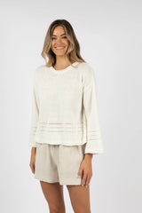 Humidity Nora Jumper In Ivory