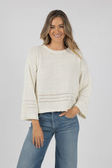 Humidity Nora Jumper In Ivory