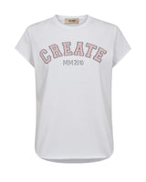 Celli O - SS Tee Powder Pink