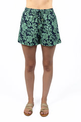 Fleur Shorts Mint/Navy