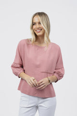 Millie Top Rose