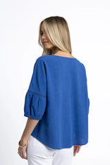 Millie Top Royal Blue