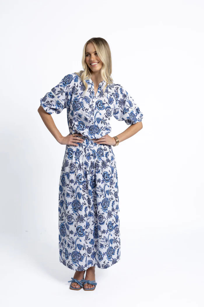 Rosa Blouse Jardine Print