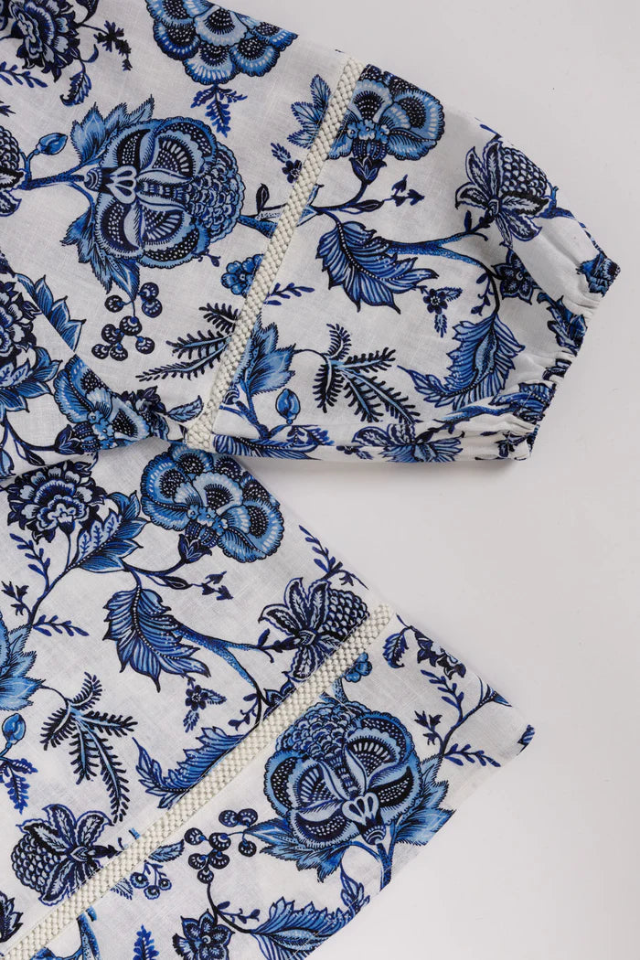 Rosa Blouse Jardine Print