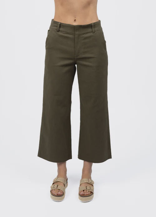 Margot Drill Pant Moss