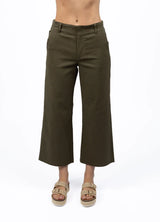 Margot Drill Pant Moss