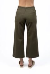 Margot Drill Pant Moss