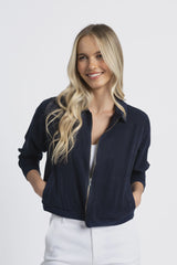 Cruise Jacket in Navy