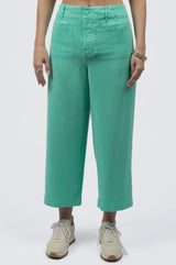 Marley Pants in Lagoon Green