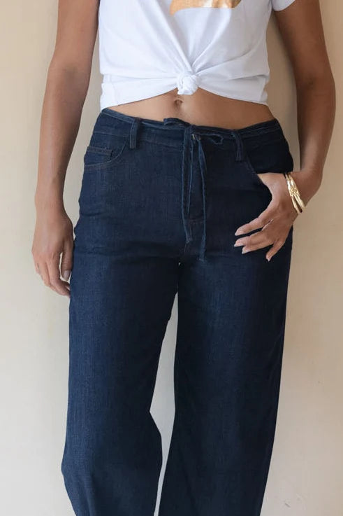 Ivy Barrel Jean Dark Blue