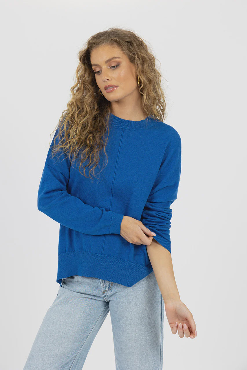 Humidity Klara Sweater French Blue