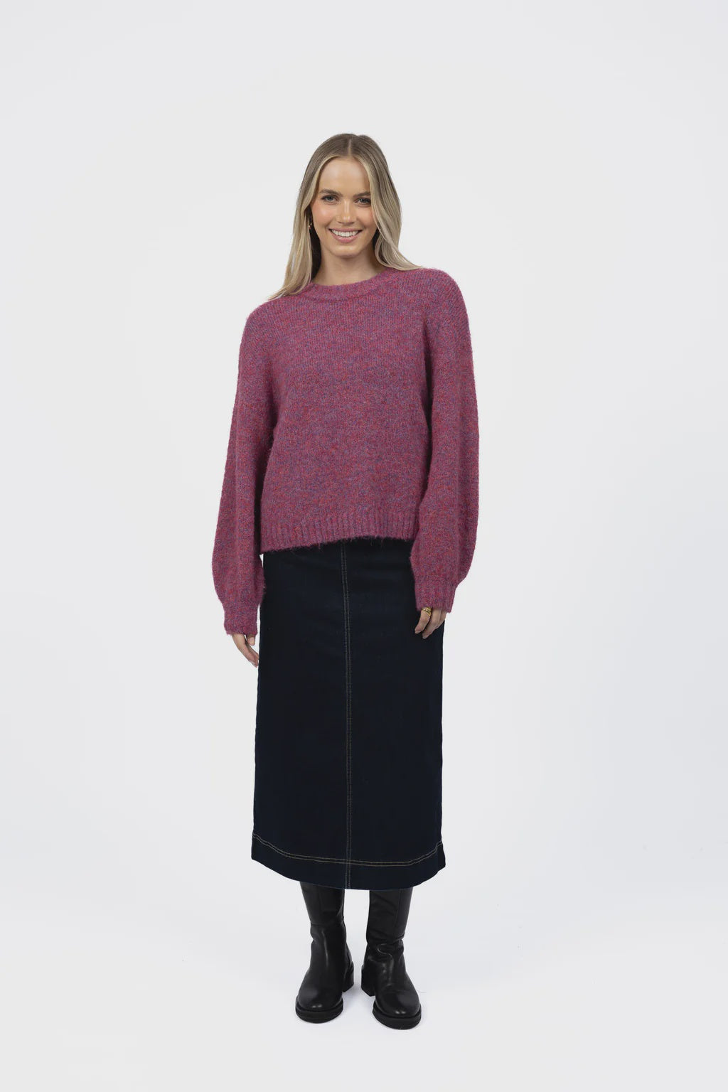 Humidity Nevada Skirt Dark Blue