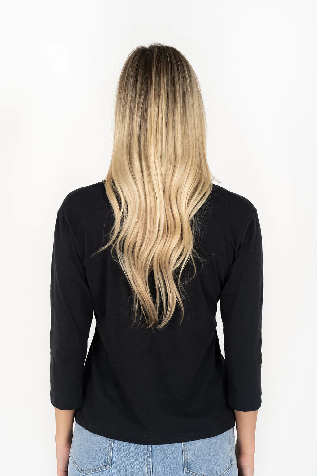 Stella V neck Slate