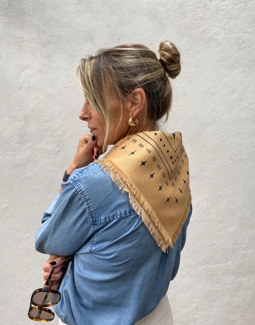 The Holden Wool Silk Scarf