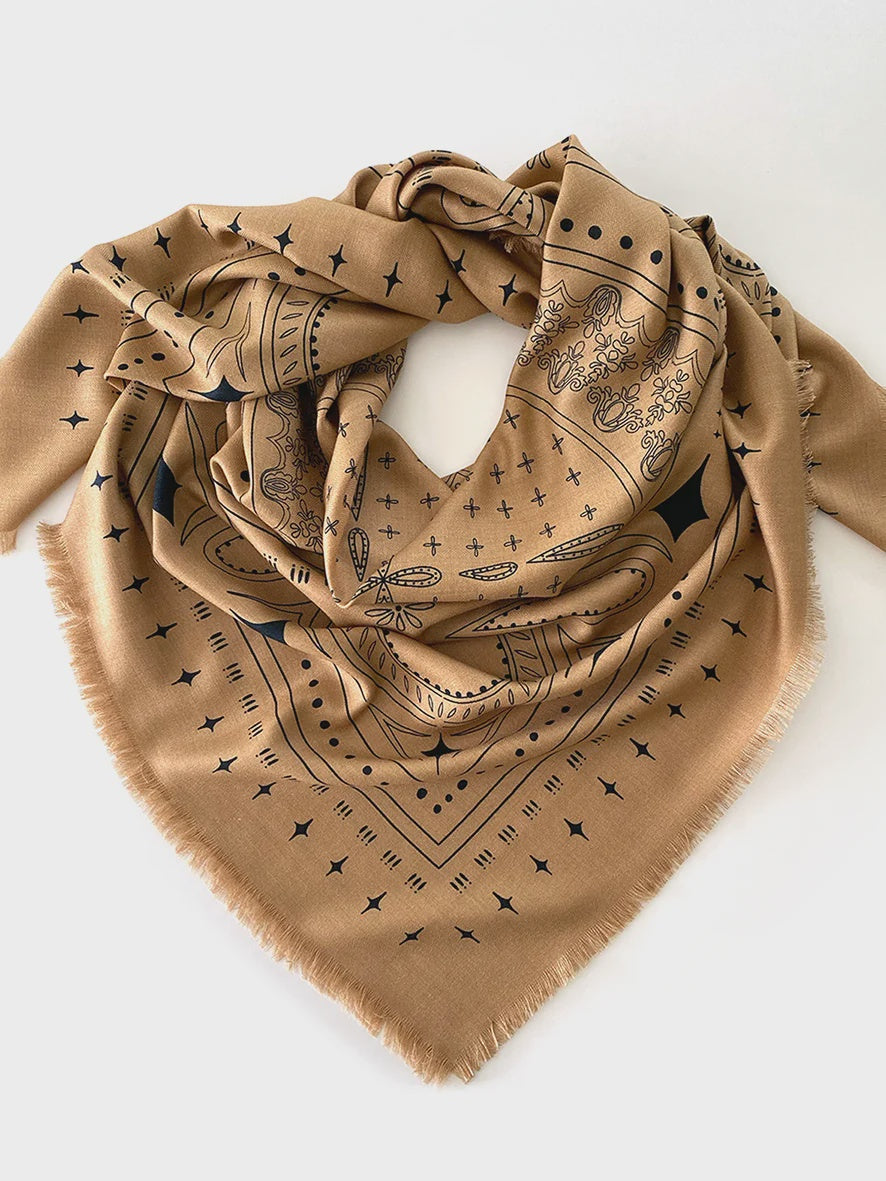 The Holden Wool Silk Scarf