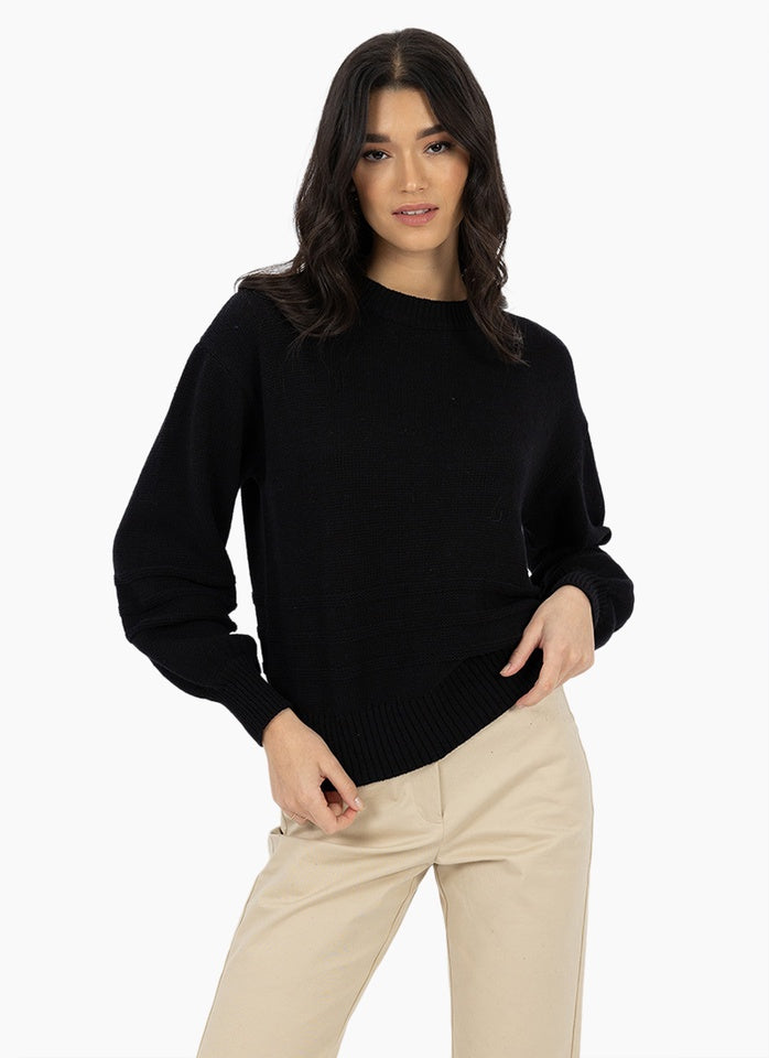 Humidity Charm Jumper Black