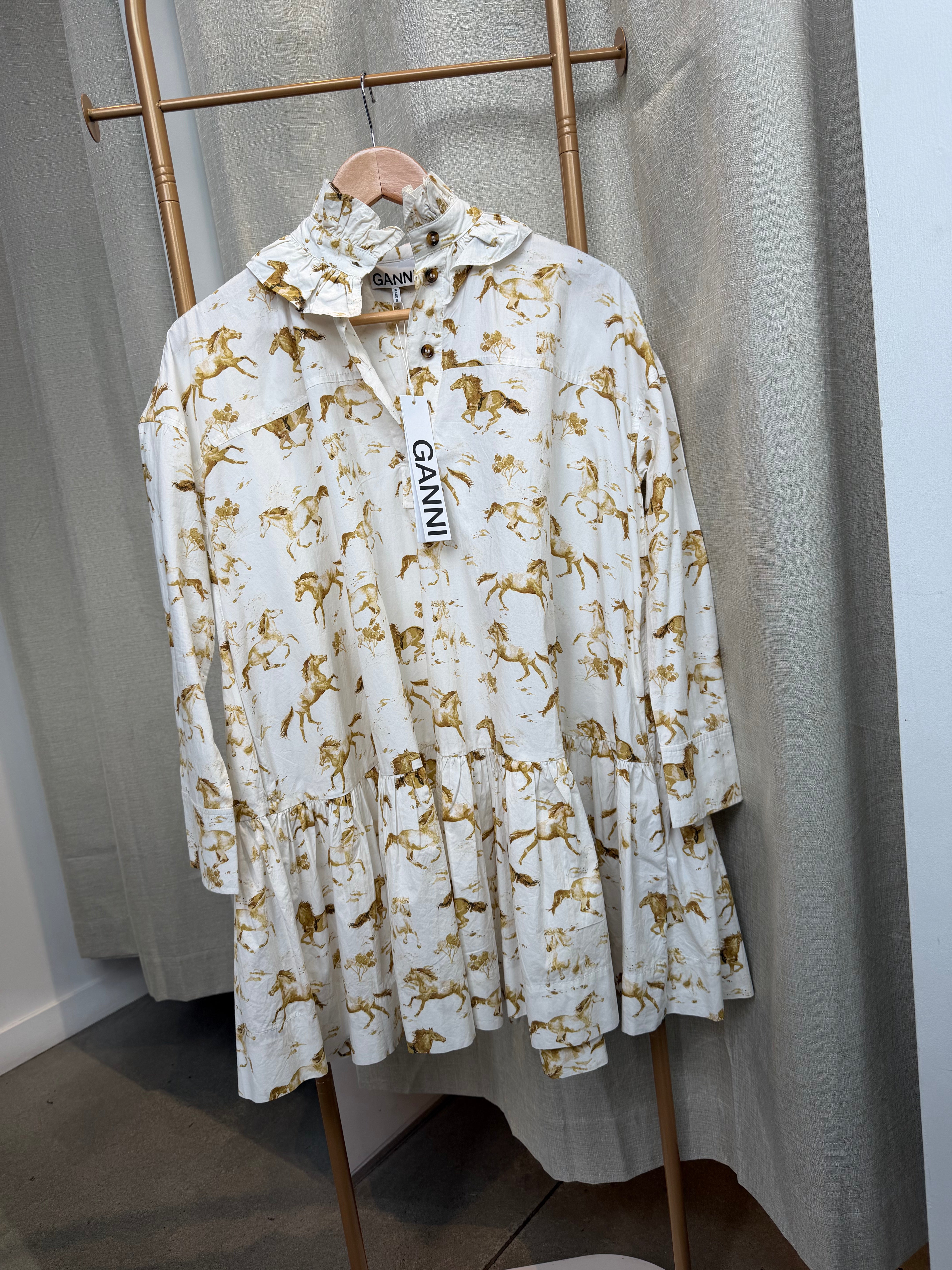 Pre Loved Cecilie Orange Dress