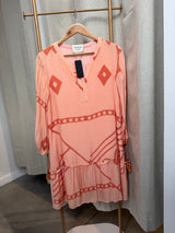 Pre Loved Cecilie Orange Dress
