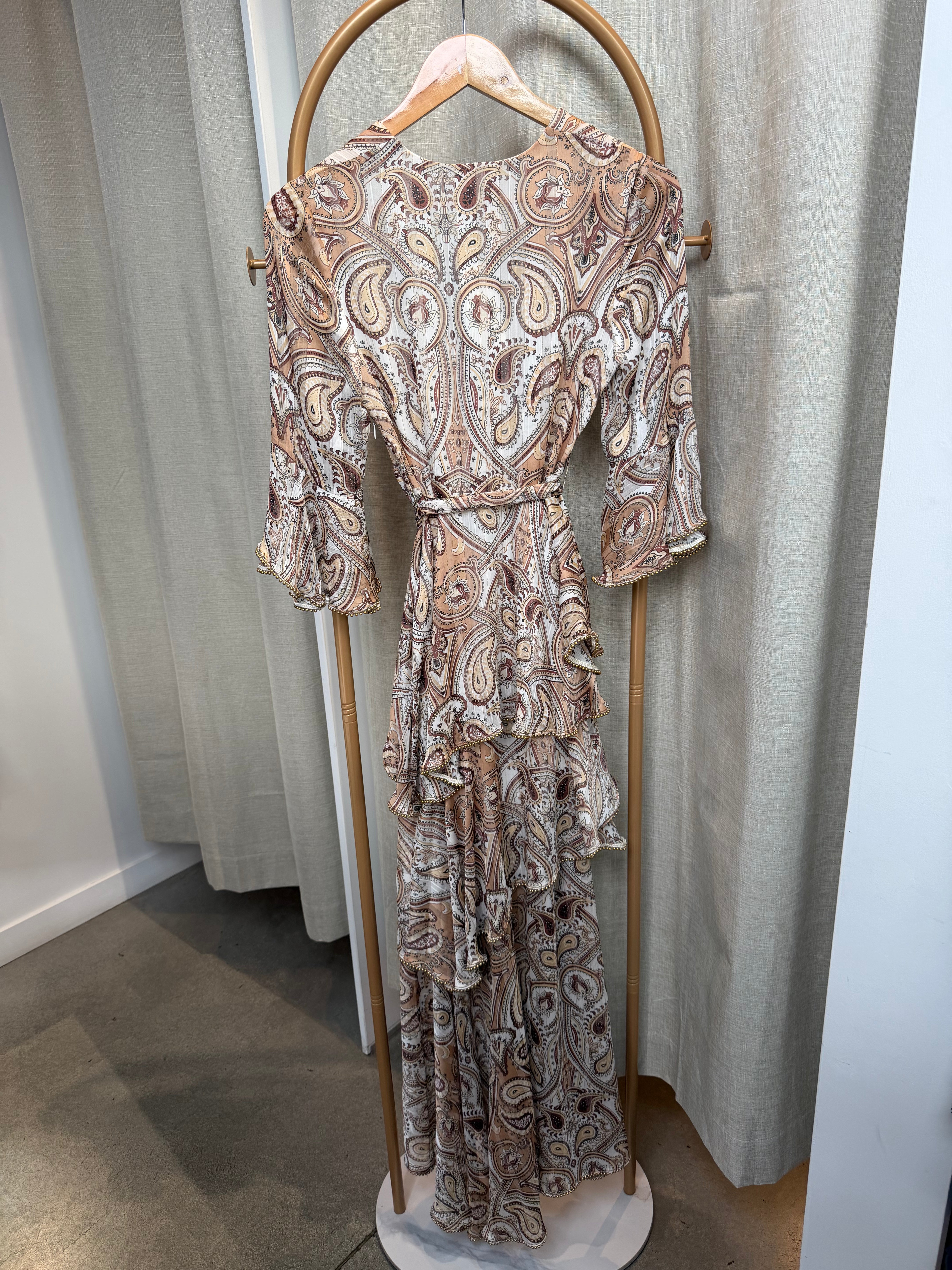 Pre Loved Cecilie Orange Dress