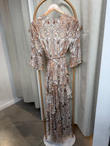 Pre Loved Cecilie Orange Dress