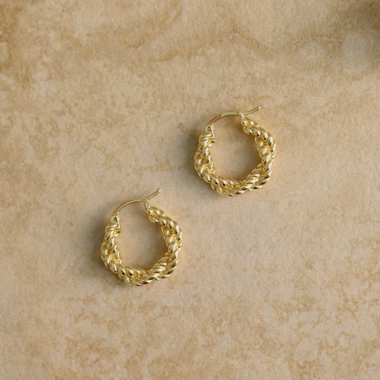 Indigo and Wolfe Stevie Earrings Gold