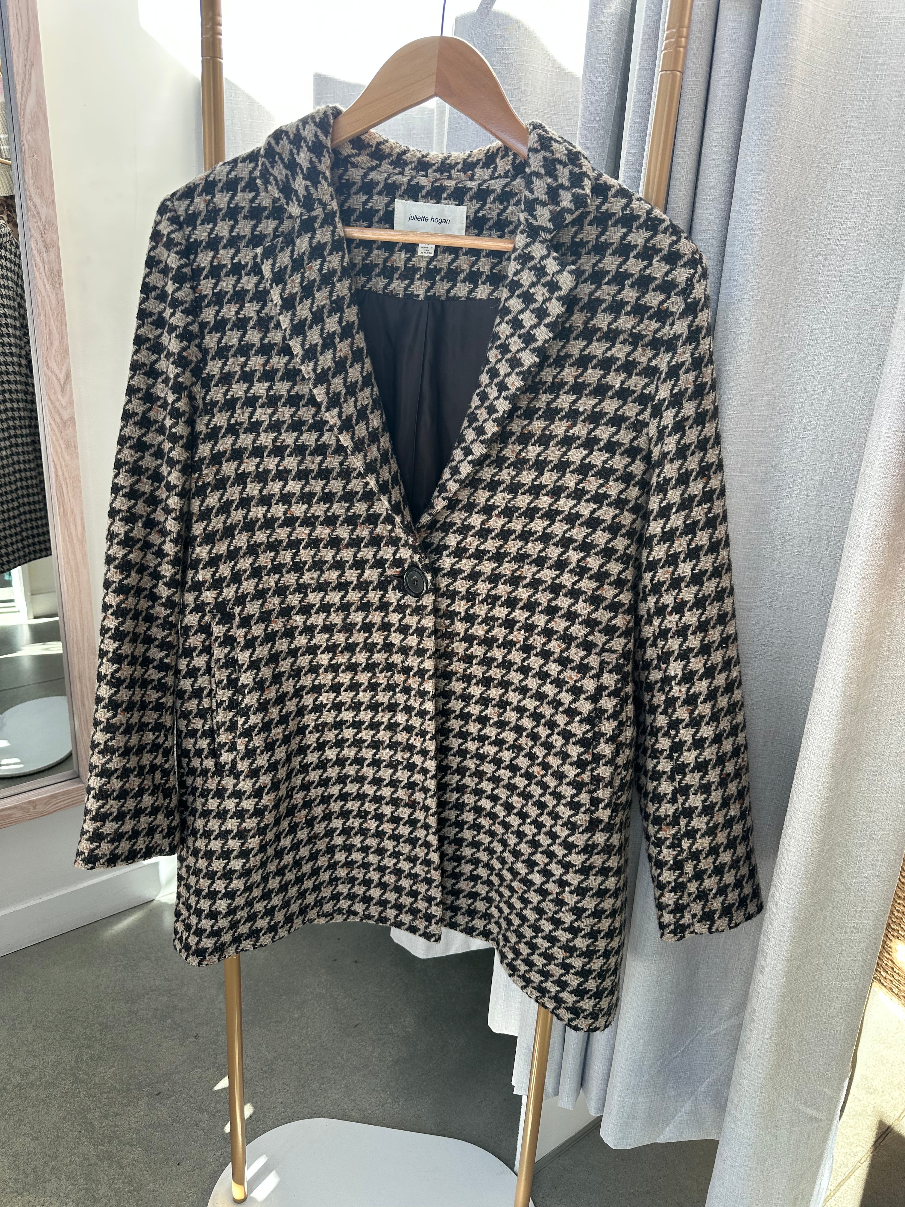 Pre Loved Juliet Hogan Houndstooth 10 RRP$750.00