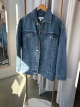 Pre Loved Caitlin Crisp Denim Jacket Small RRP$455.00