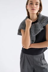 Naya Black Knit Vest