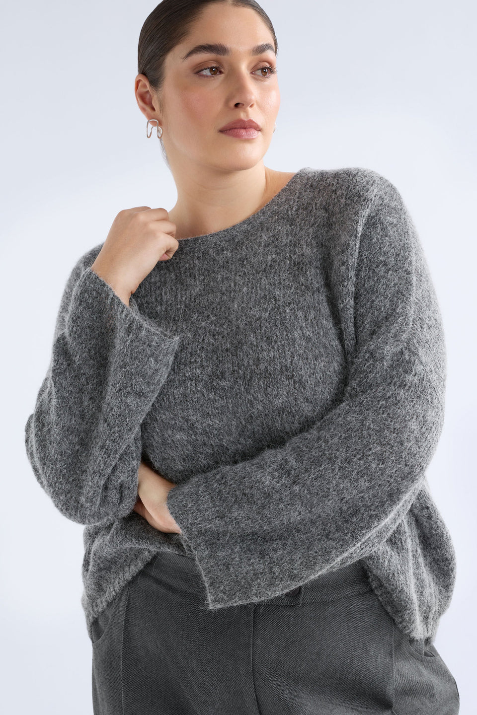 Agna Sweater Grey Marle