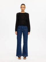 Kendall Knit Jumper Black