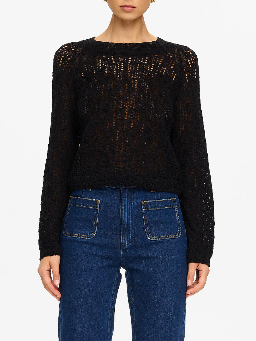 Kendall Knit Jumper Black