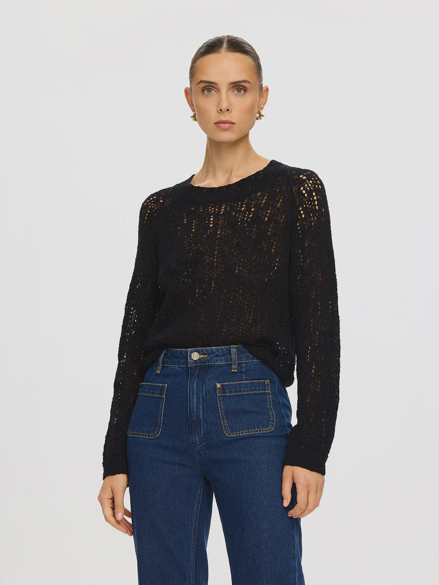 Kendall Knit Jumper Black