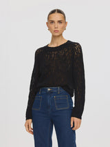 Kendall Knit Jumper Black