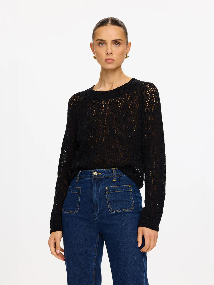 Kendall Knit Jumper Black