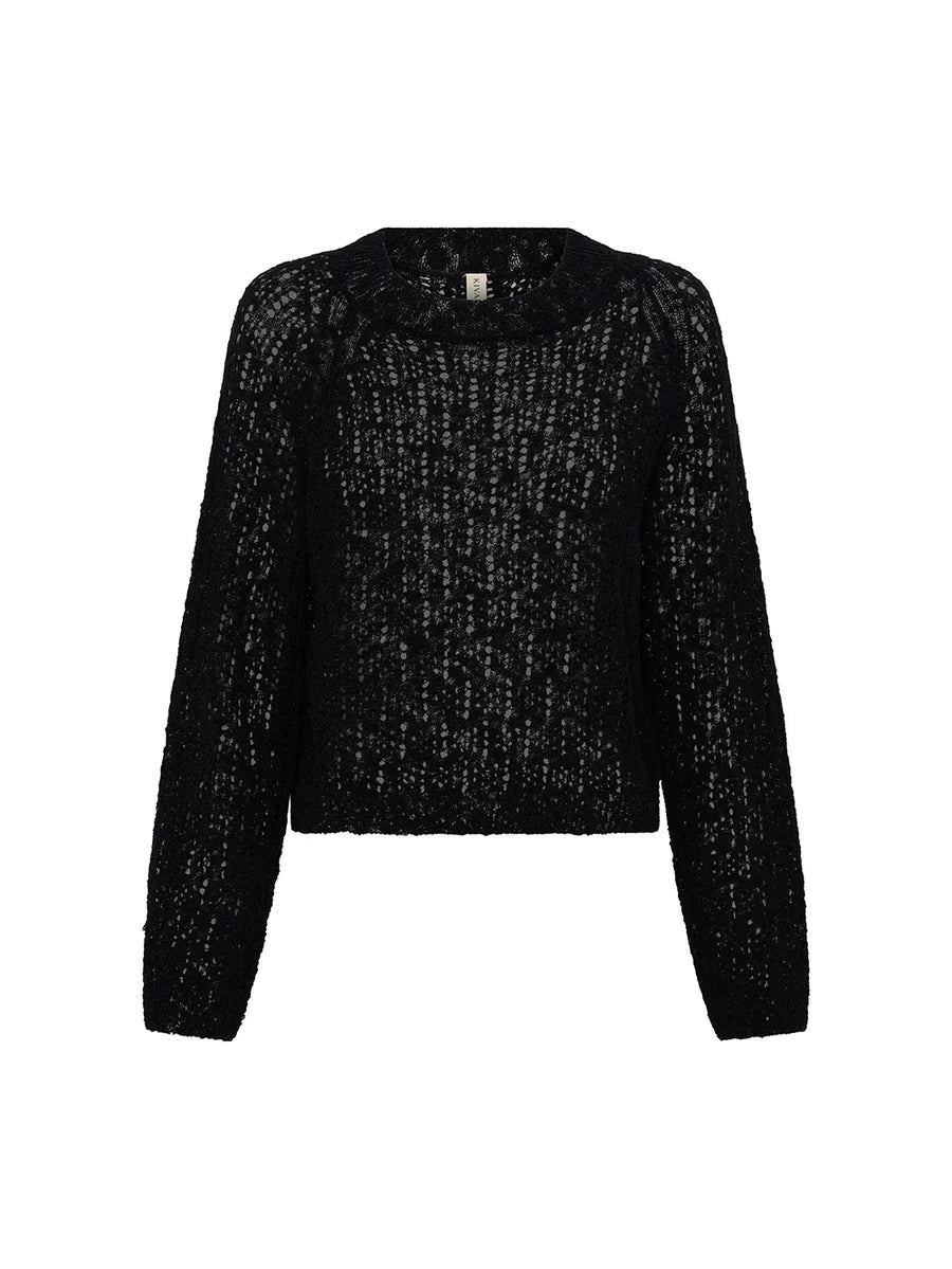 Kendall Knit Jumper Black