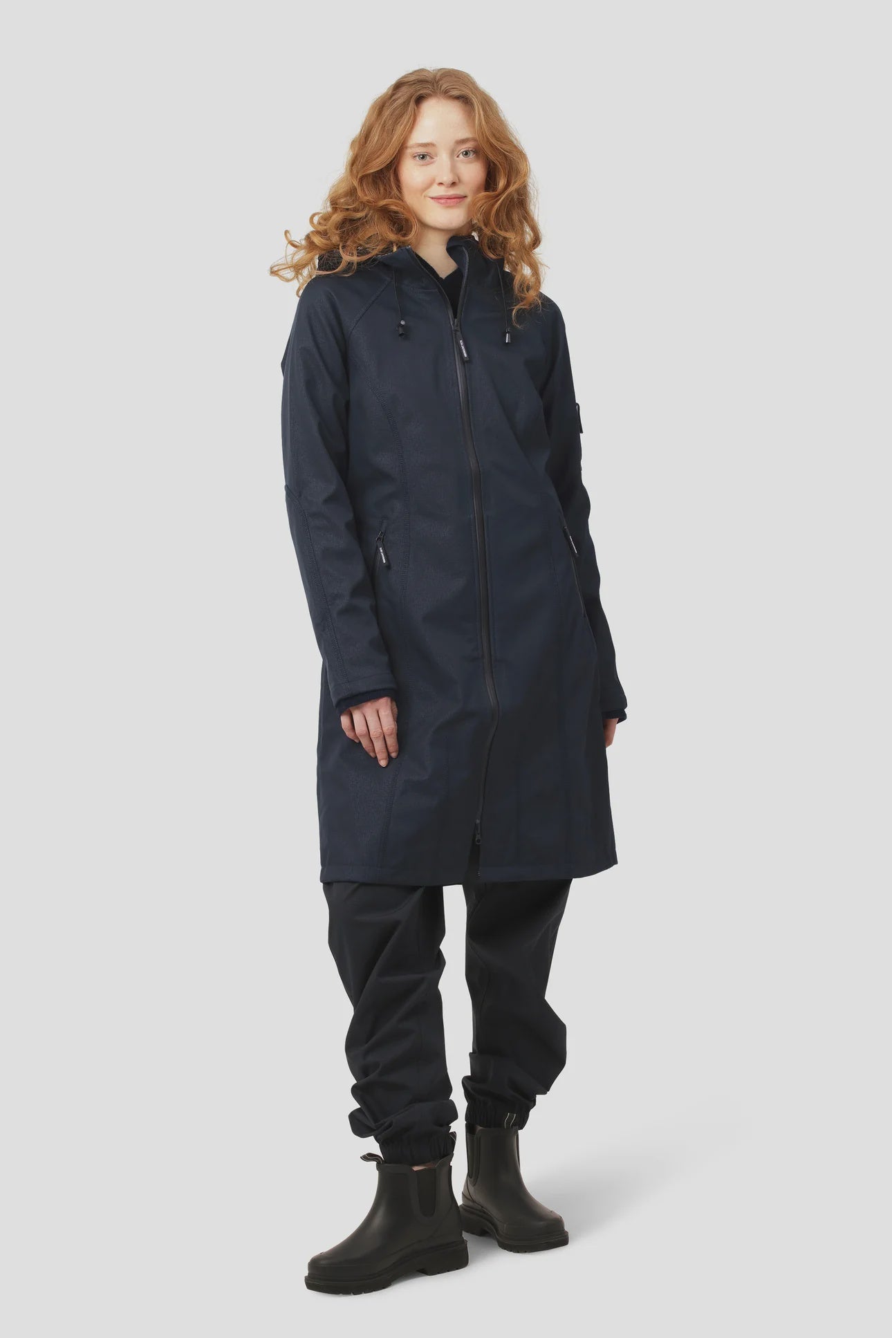 Ilse Jacobsen RAIN 37 Jacket in Dark Indigo