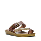 Bria Sandals in Cognac