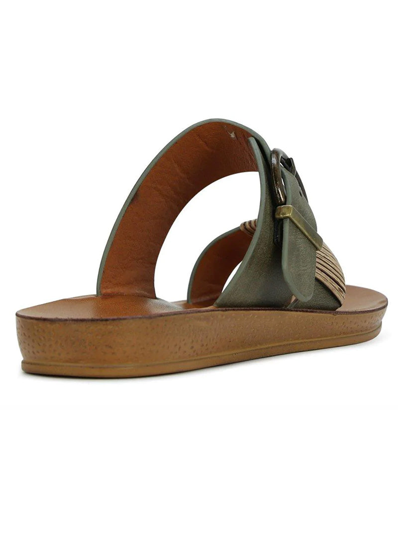 Bria Sandals in Khaki