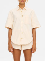Ariana Denim Shirt Rosewater