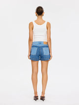 Coralie Denim Shorts Two Tone