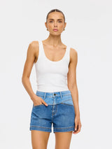 Coralie Denim Shorts Two Tone