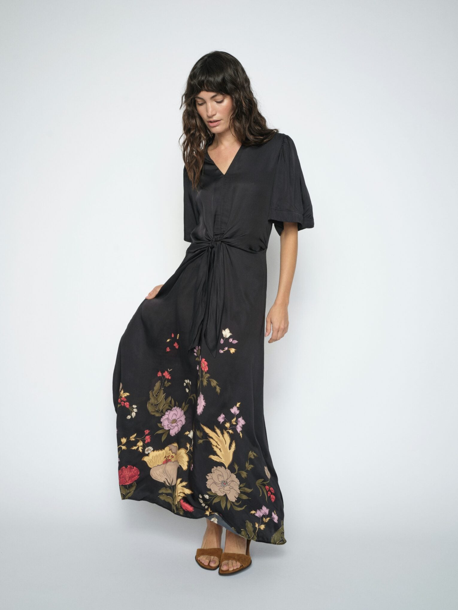 Wandi Flowwi Dress Black