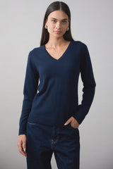 Mia Fratino Essential Slim Vee French Navy