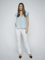 Carla Naomi Deluxe Jeans White