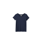 Arden Organic Tee in Navy