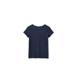 Arden Organic Tee in Navy