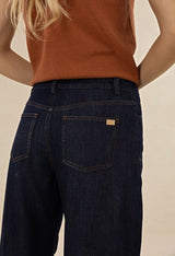 Ivy Barrel Jean Dark Blue