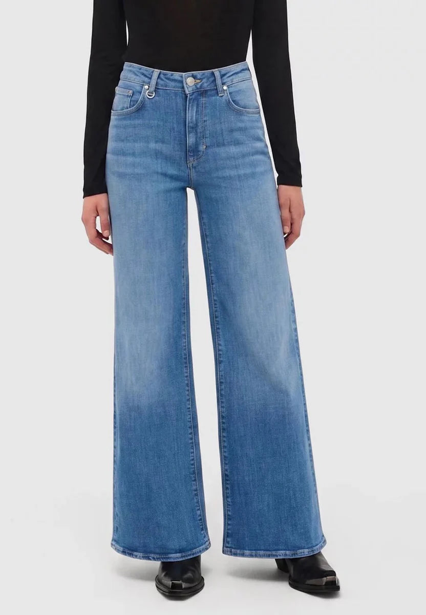 Eva Wide Elation Indigo