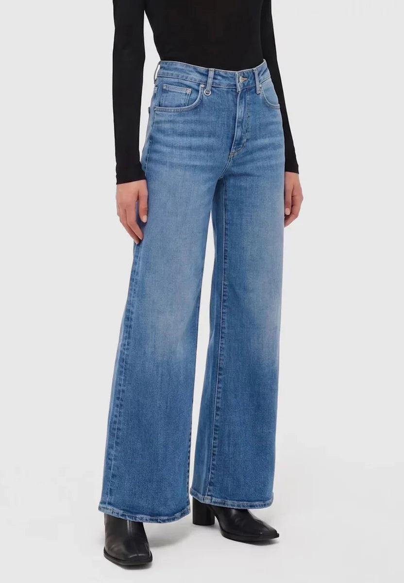 Eva Wide Elation Indigo